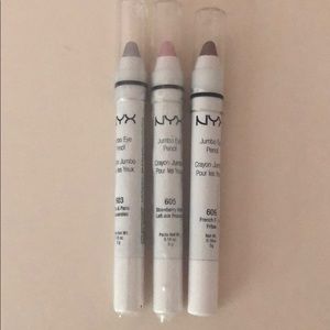 Lot of 3 NYX jumbo eye pencil